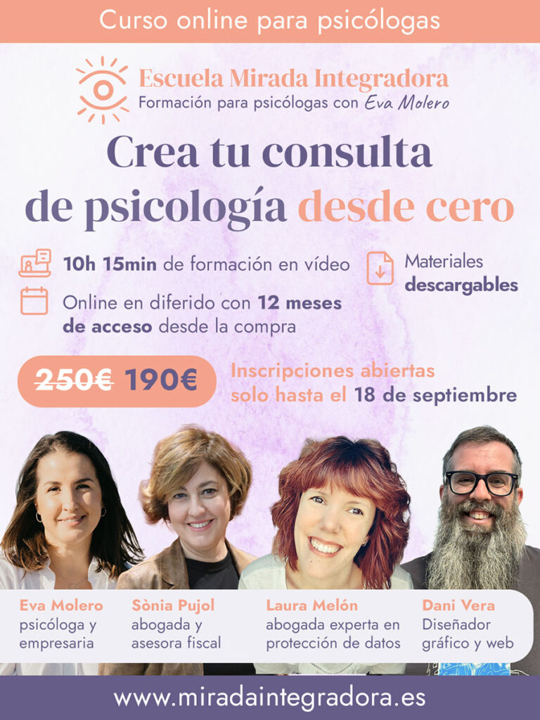 Curso online: Crea tu consulta de psicología desde cero