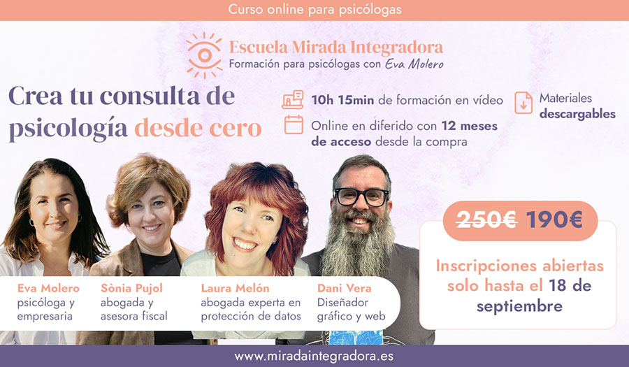 Curso online: Crea tu consulta de psicología desde cero